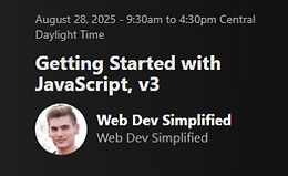 Начало работы с JavaScript, v3 logo