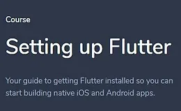 Настройка Flutter