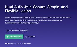 Nuxt Auth Utils: безопасная и простая авторизация logo