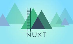 Nuxt.js - Vue.js на стероидах (Maximilian Schwarzmüller) logo
