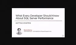 Все о производительности SQL Server