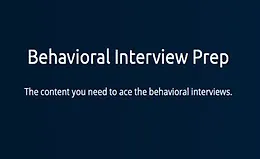 Подготовка к 'поведенческому' интервью