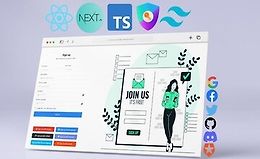  Полноценная аутентификация с помощью React JS, Next JS и TypeScript logo