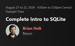 Полное введение в SQLite