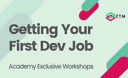 Получение вашей первой работы в качестве разработчика logo