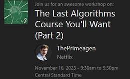 Последний курс по алгоритмам, который вам понадобится (Часть 2)