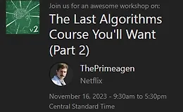 Последний курс по алгоритмам, который вам понадобится (Часть 2)