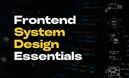 Проектирование фронтенд-систем: основы