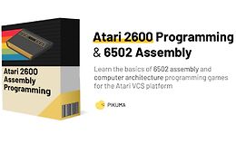 Программирование для Atari 2600 на ассемблере 6502 logo