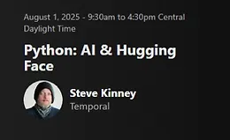 Open Source AI с Python & Hugging Face