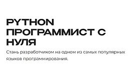 Python - программист с нуля logo