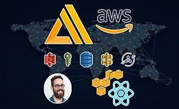 React и AWS Amplify: Создайте Бессерверное Приложение с CI/CD logo