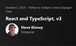 React и TypeScript, v3 logo
