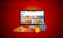 React Pizza Shop - Заказываейту еду с Hooks и Firebase logo