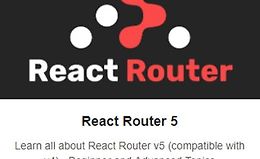 React Router 5 logo