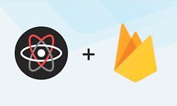 React с Firebase logo