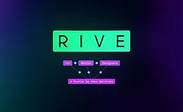 Rive для моушн-дизайнеров