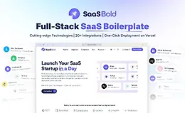 SaaSBold - готовый стартовый кит для разработки SaaS приложений