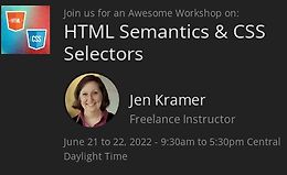 Семантика HTML и селекторы CSS
