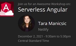 Serverless Angular logo