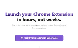 Шаблон для разработки расширений Chrome на React