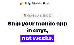 Ship Mobile Fast: Стартовый шаблон React Native logo