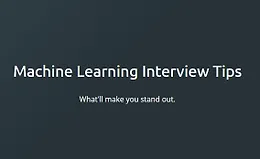 Собеседования по машинному обучению: Советы
