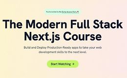 Современный Full Stack: изучаем Next.js logo