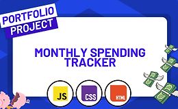 Создаём трекер расходов: HTML, JavaScript и CSS logo