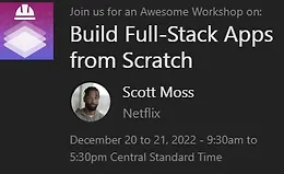 Создание Full-Stack приложений с нуля
