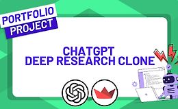 Создание клона ChatGPT Deep Research с помощью Streamlit logo