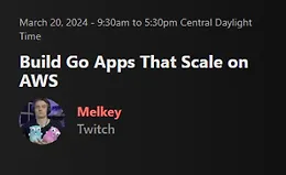 Создание масштабируемых приложений на Go в облачной среде AWS