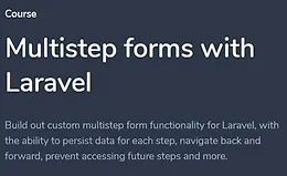 Создание многошаговых форм с Laravel
