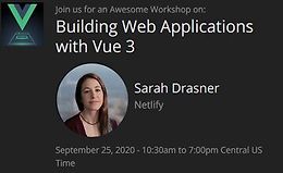 Создание веб-приложений с помощью Vue 3 logo