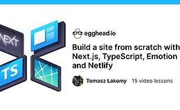 Создайте сайт с нуля с помощью Next.js, TypeScript, Emotion и Netlify