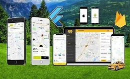 Flutter и Firebase: Создайте Собственное Приложение UBER logo