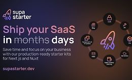 Supastarter: Всё необходимое для разработки SaaS на Next.js logo