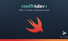 [PT, Португальский] Swift - TDD, Чистая Архитектура, Шаблоны Проектирования, SOLID, MVP logo