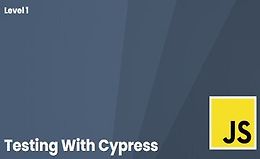 Тестирование с Cypress