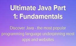 Ultimate Java часть 1: основы logo