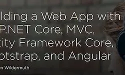 Веб-приложение с ASP.NET Core, MVC, Entity Framework Core, Bootstrap, и Angular