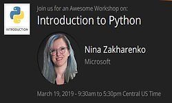 Введение в Python logo