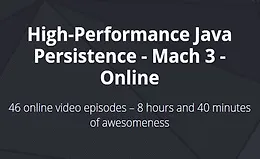 Высокая производительность Java Persistence - Mach 3