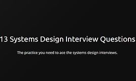 13 вопросов по проектированию систем