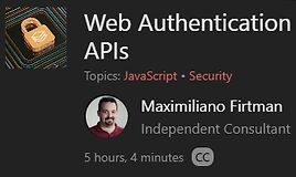 API веб-аутентификации