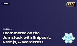 Ecommerce на Jamstack с Snipcart, Next.js, и WordPress