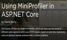 Использование MiniProfiler в ASP.NET Core
