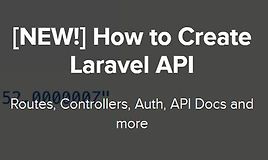 Как создать Laravel API