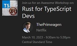 Rust для TypeScript разработчиков 