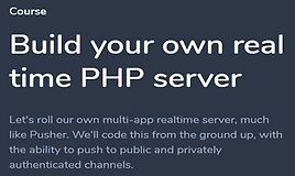 Создайте свой собственный PHP-сервер